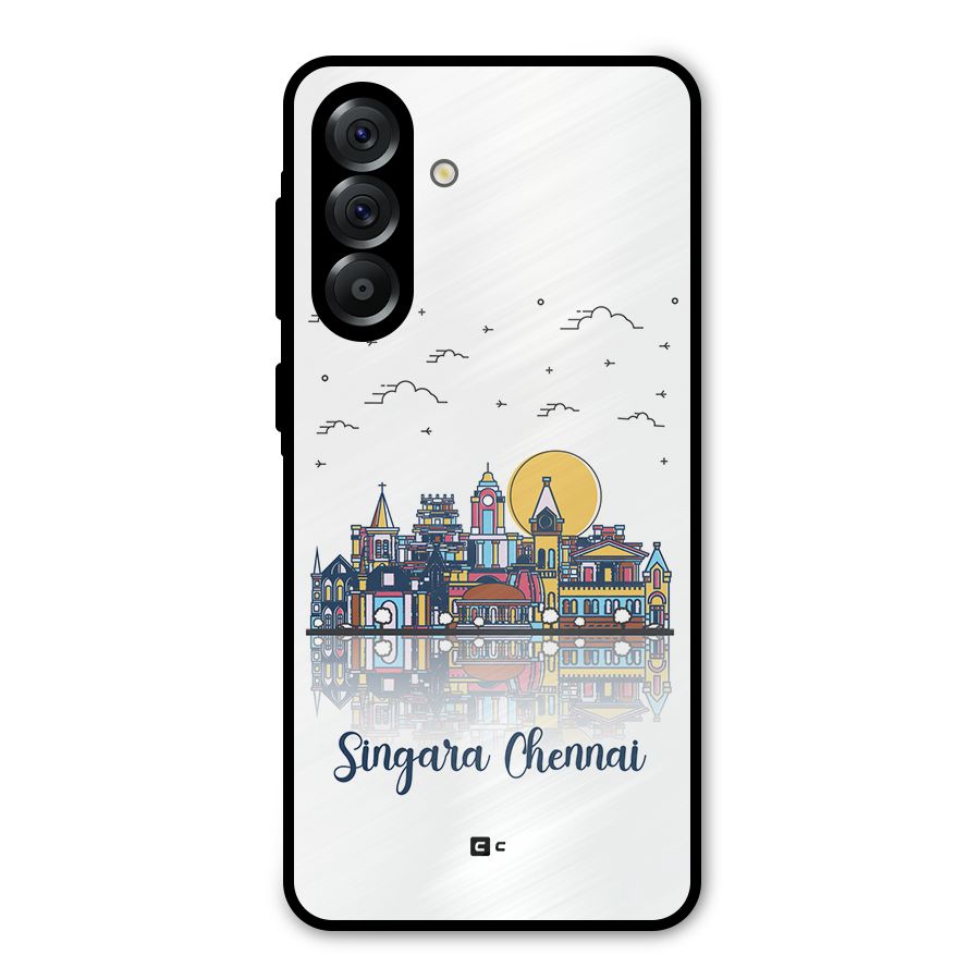 Chennai City Metal Back Case for Galaxy A36