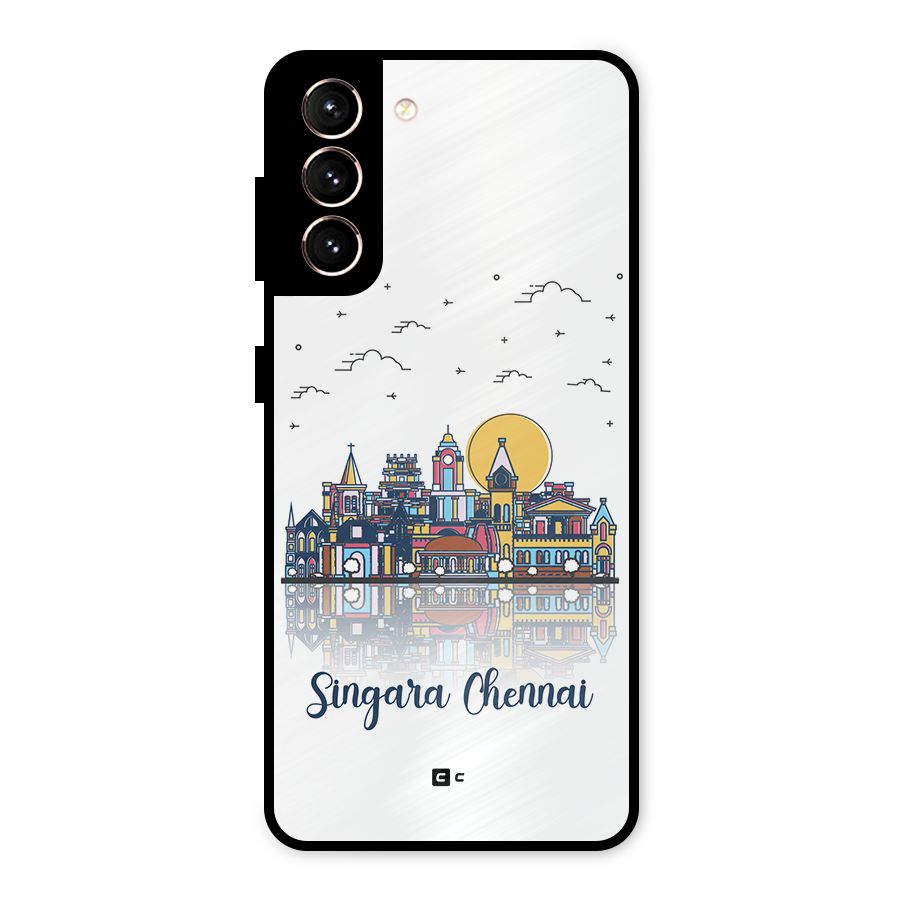 Chennai City Metal Back Case for Galaxy S21 5G