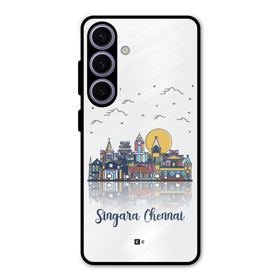 Chennai City Metal Back Case for Galaxy S24