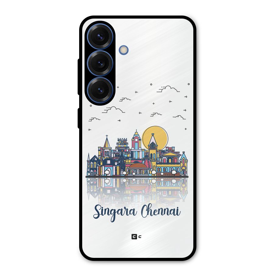 Chennai City Metal Back Case for Galaxy S25