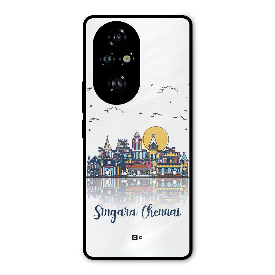 Chennai City Metal Back Case for Honor 200 Pro