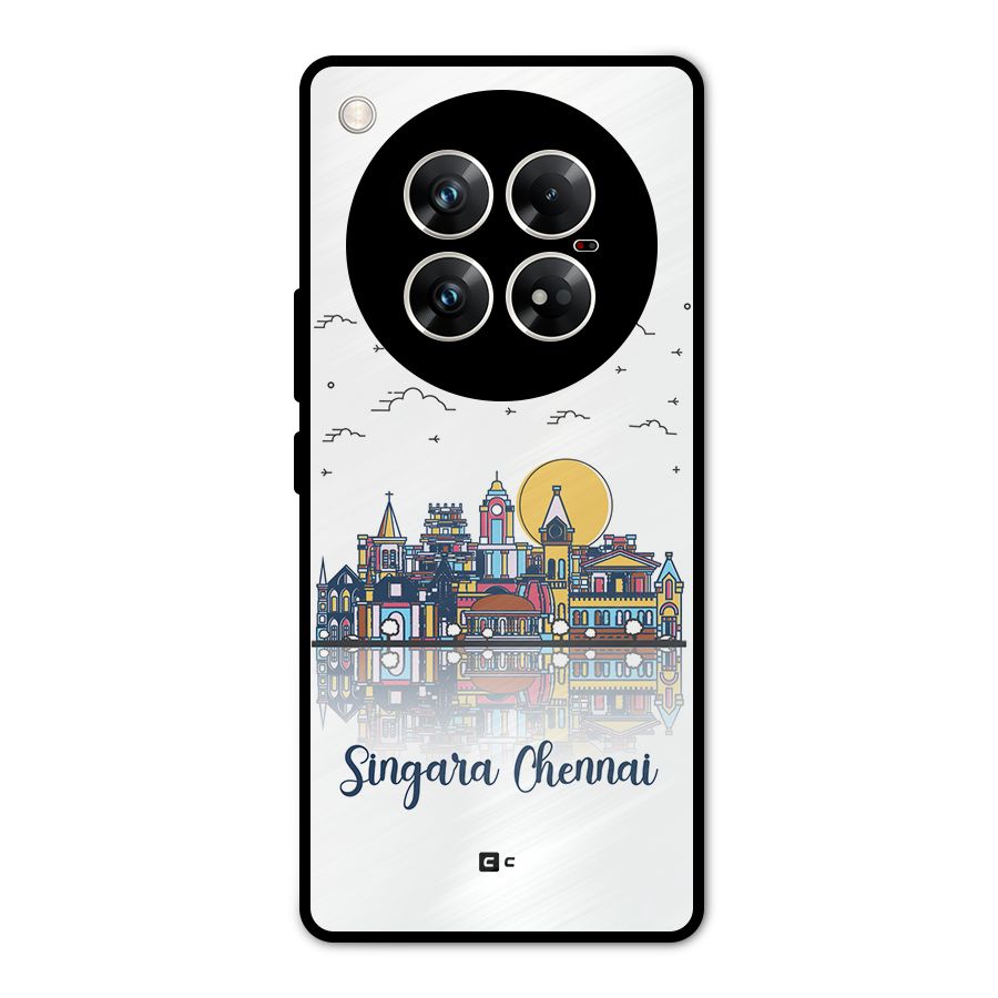 Chennai City Metal Back Case for Infinix Zero 40 5G