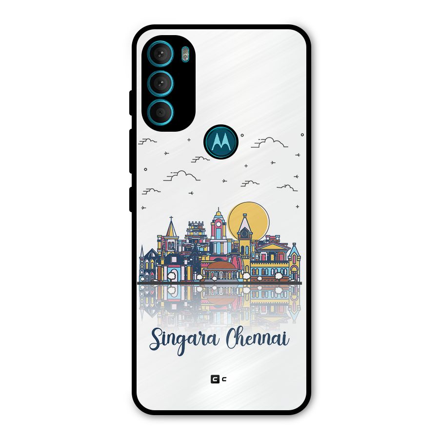 Chennai City Metal Back Case for Moto G71 5G