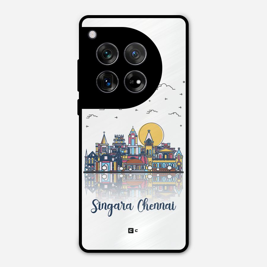 Chennai City Metal Back Case for OnePlus 12