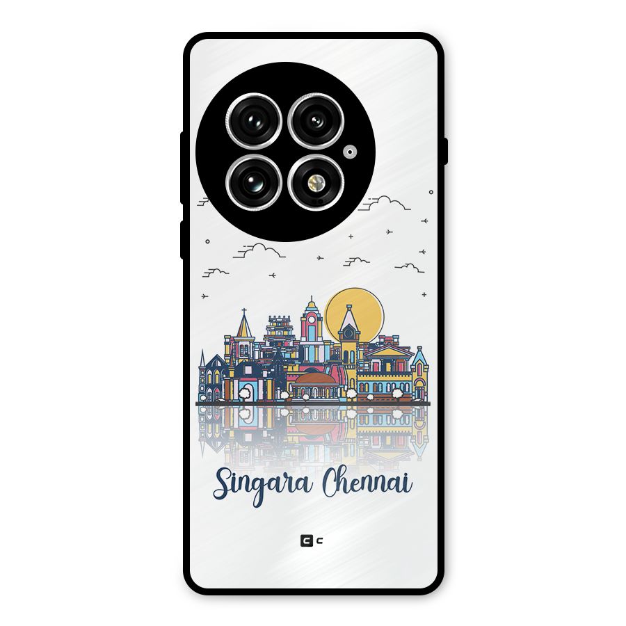 Chennai City Metal Back Case for OnePlus 13