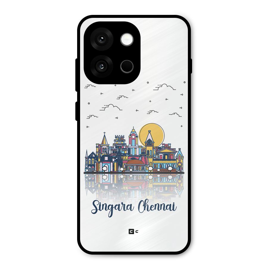 Chennai City Metal Back Case for OnePlus 13s