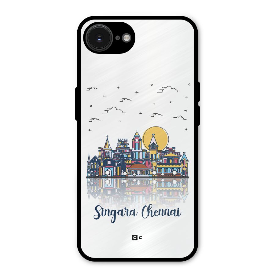 Chennai City Metal Back Case for iPhone 16e
