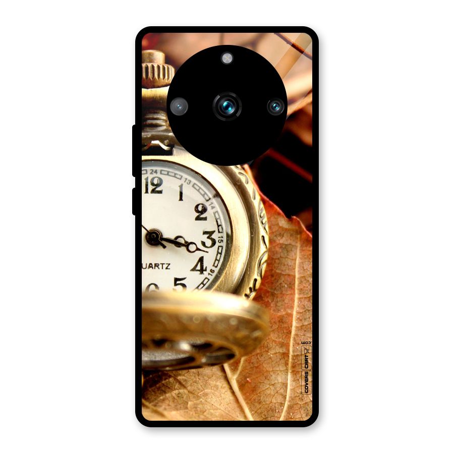 Cherry And Clock Glass Back Case for Realme Narzo 60 Pro