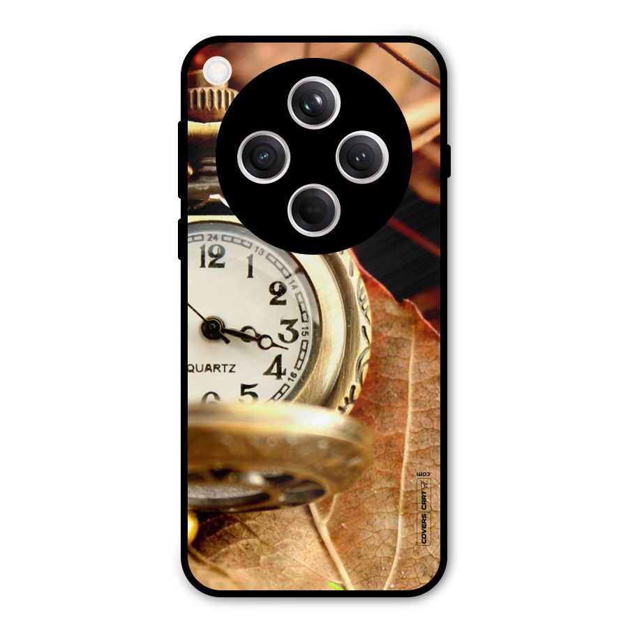 Cherry And Clock Metal Back Case for Oppo Find X8