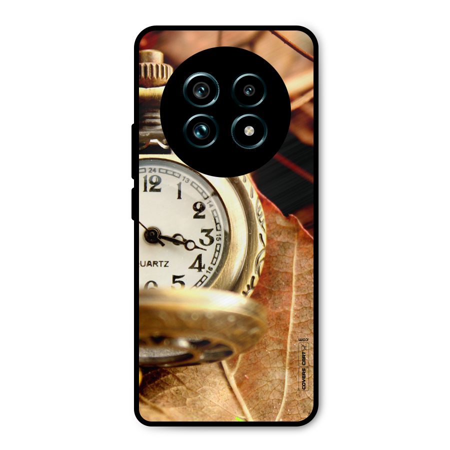 Cherry And Clock Metal Back Case for Realme 13 Pro Plus