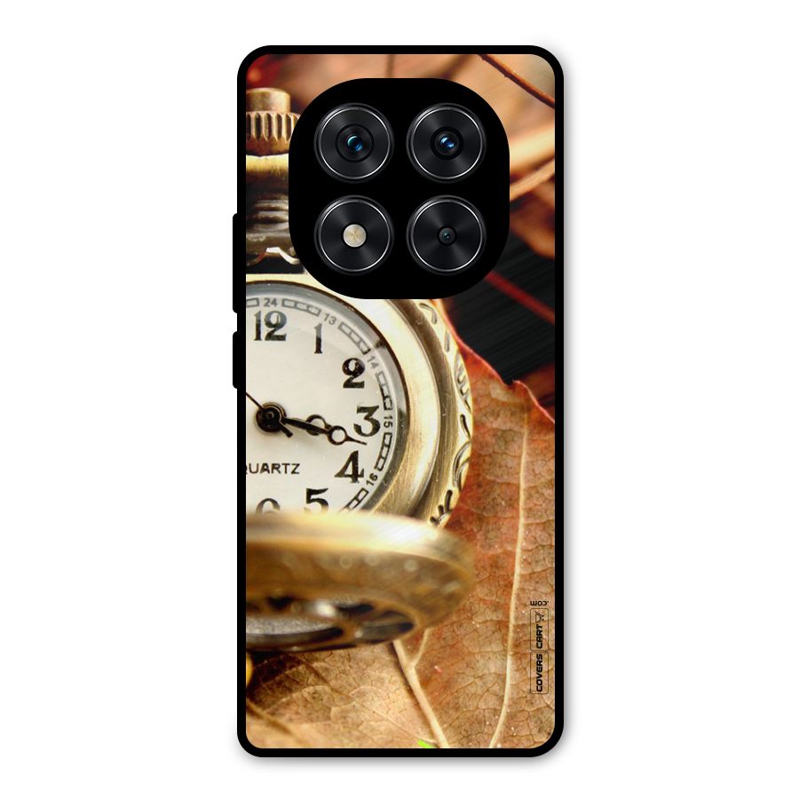 Cherry And Clock Metal Back Case for Redmi Note 14 Pro 5G