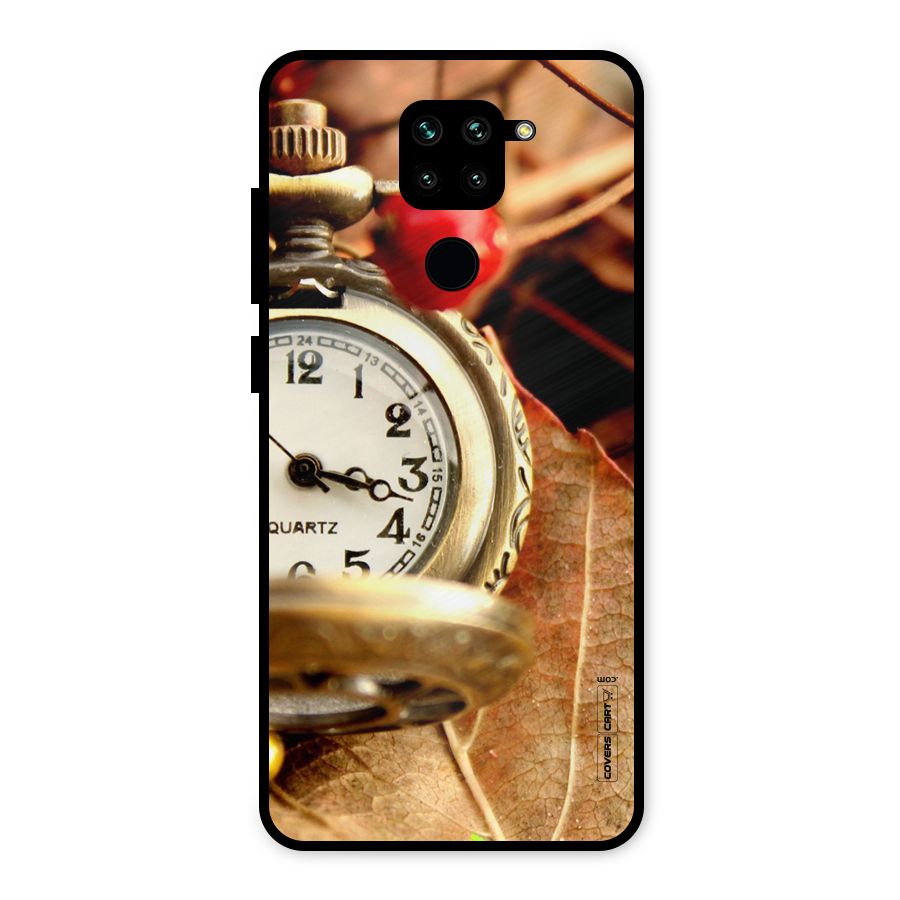 Cherry And Clock Metal Back Case for Redmi Note 9