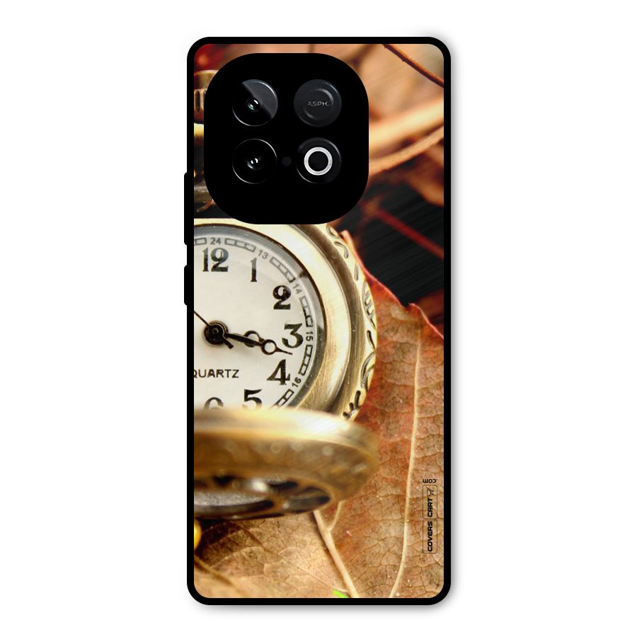 Cherry And Clock Metal Back Case for iQOO Neo 10