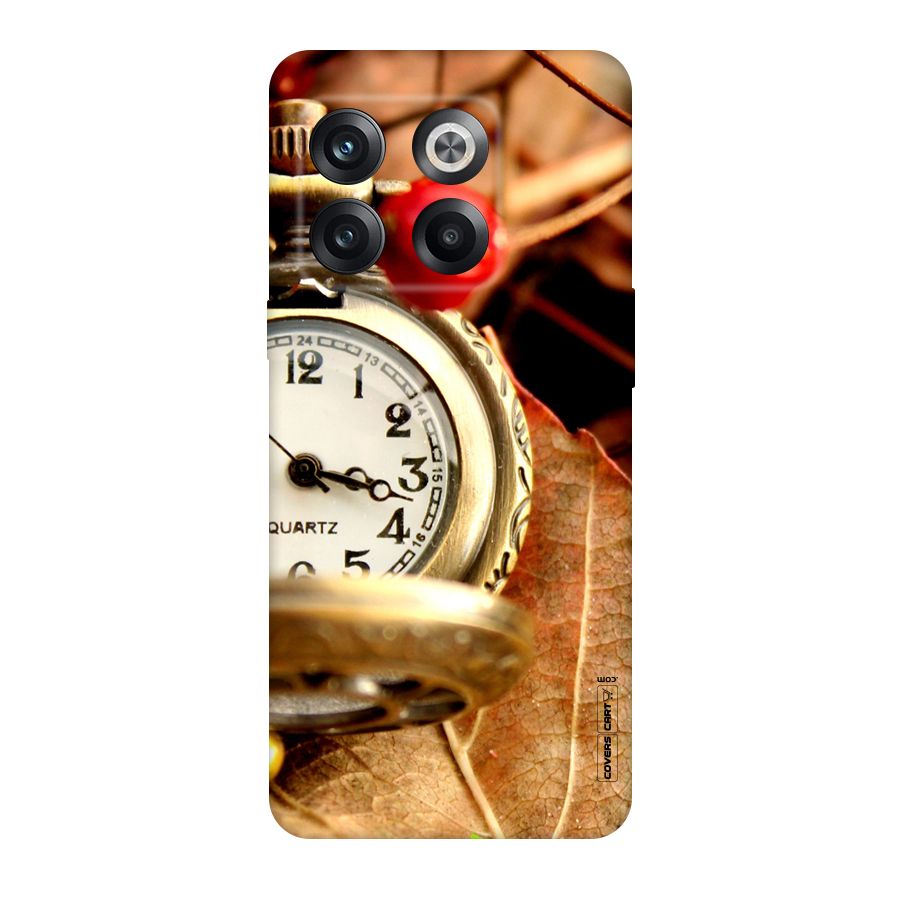 Cherry And Clock Original Polycarbonate Back Case for OnePlus 10T