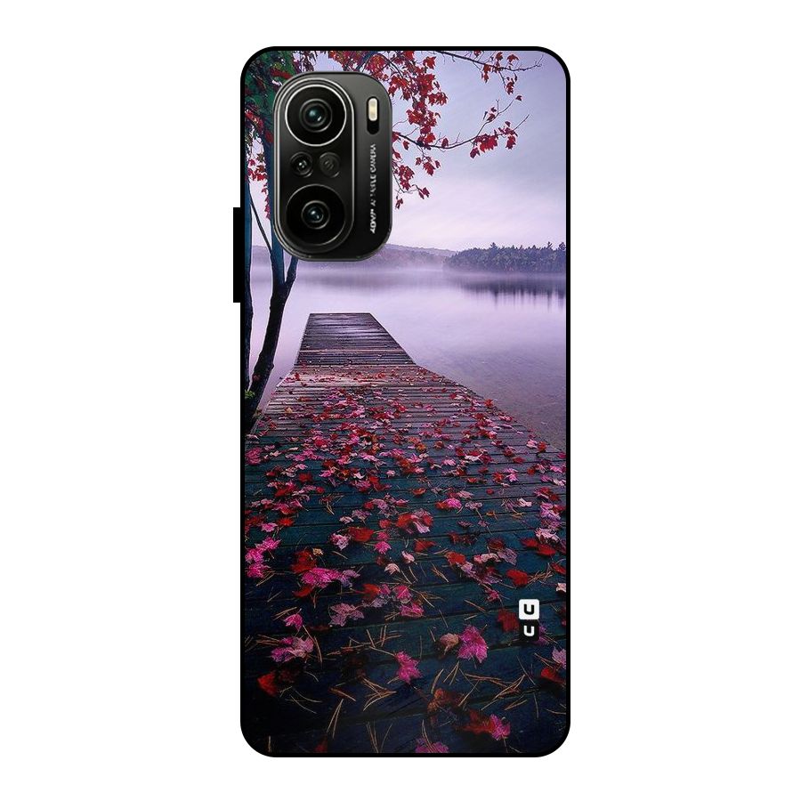 Cherry Blossom Dock Metal Back Case for Mi 11x