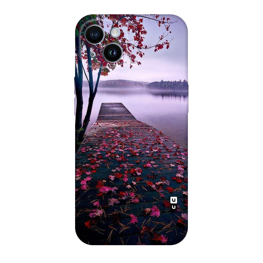 Cherry Blossom Dock Original Polycarbonate Back Case for iPhone 14