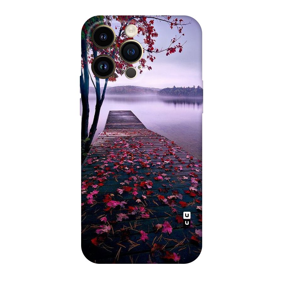 Cherry Blossom Dock Original Polycarbonate Back Case for iPhone 14 Pro Max