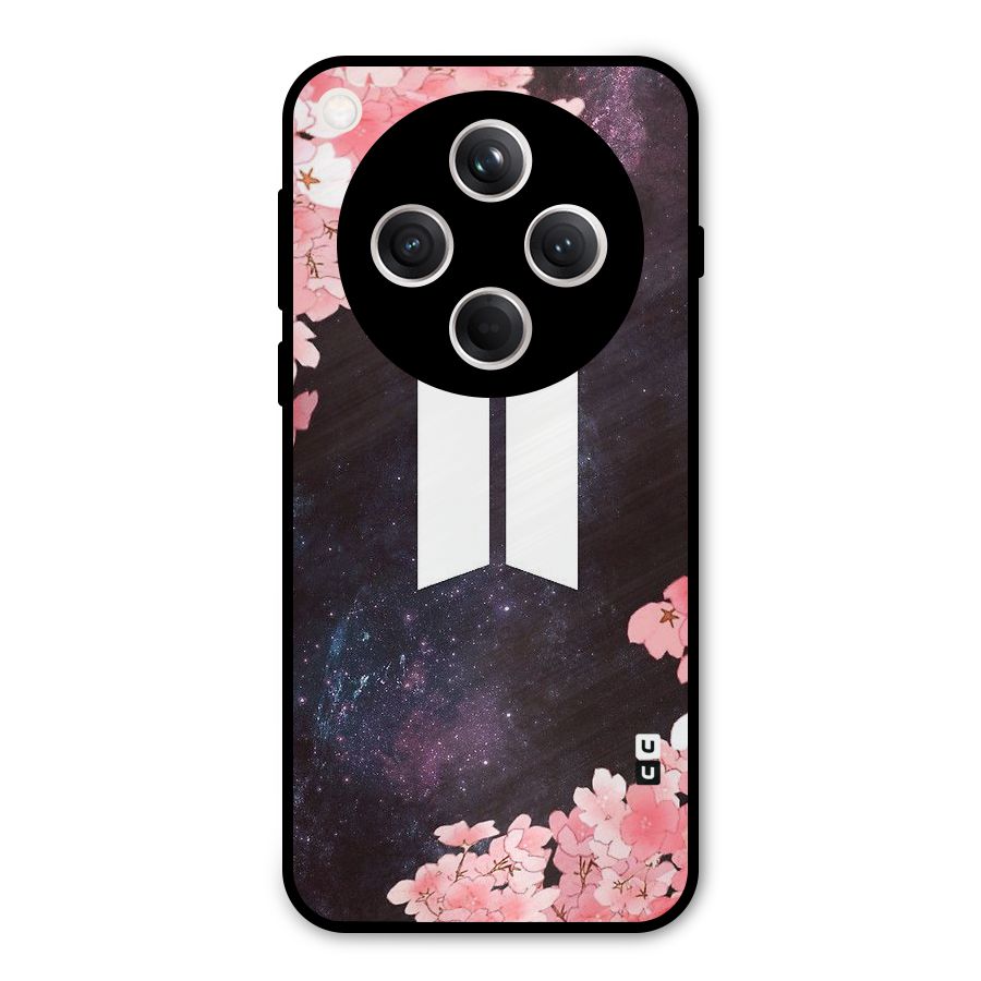 Cherry Blossom Pause Design Metal Back Case for Oppo Find X8