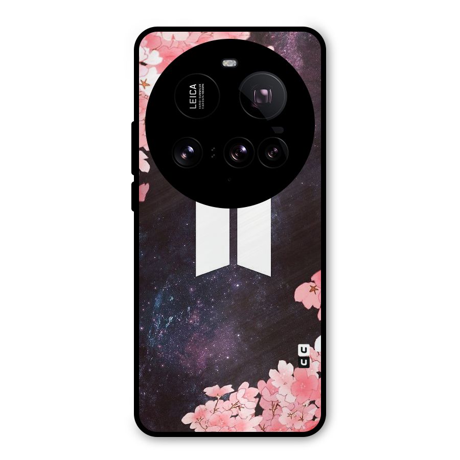 Cherry Blossom Pause Design Metal Back Case for Xiaomi 15 Ultra