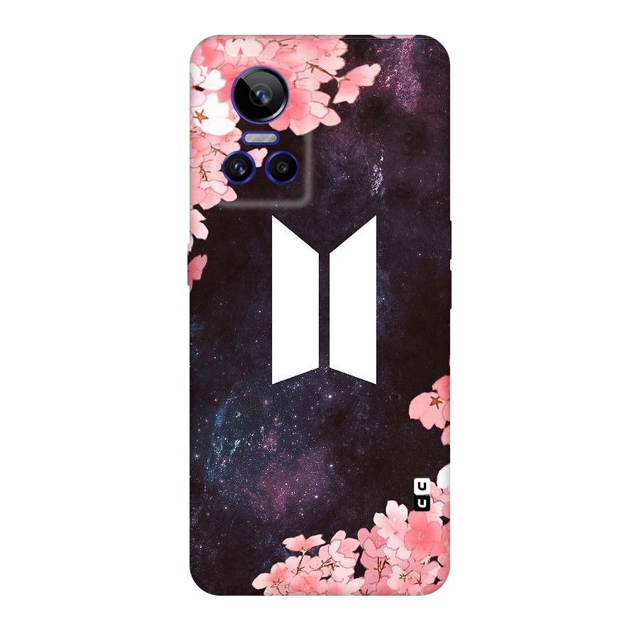 Cherry Blossom Pause Design Original Polycarbonate Back Case for Realme GT Neo 3