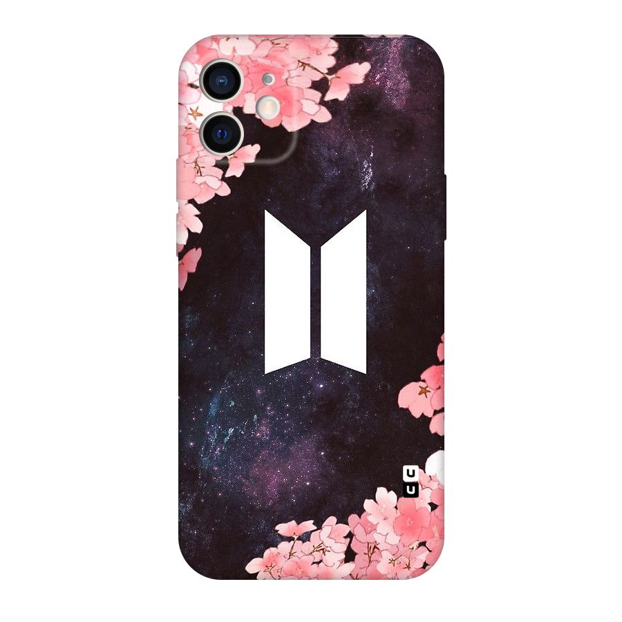 Cherry Blossom Pause Design Original Polycarbonate Back Case for iPhone 12