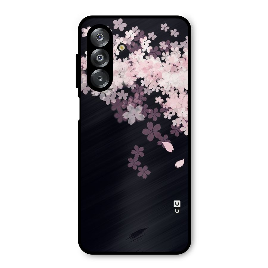 Cherry Flowers Pink Metal Back Case for Galaxy A26