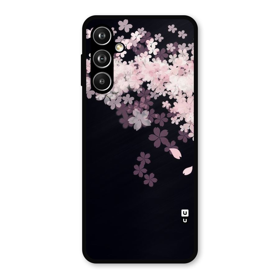 Cherry Flowers Pink Metal Back Case for Galaxy F54