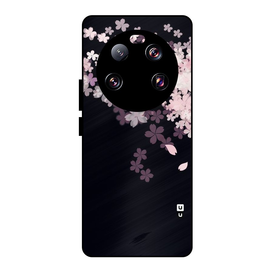 Cherry Flowers Pink Metal Back Case for Xiaomi 13 Ultra