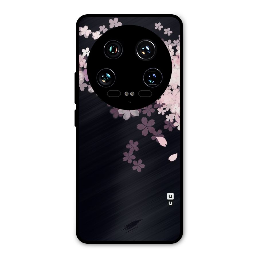 Cherry Flowers Pink Metal Back Case for Xiaomi 14 Ultra