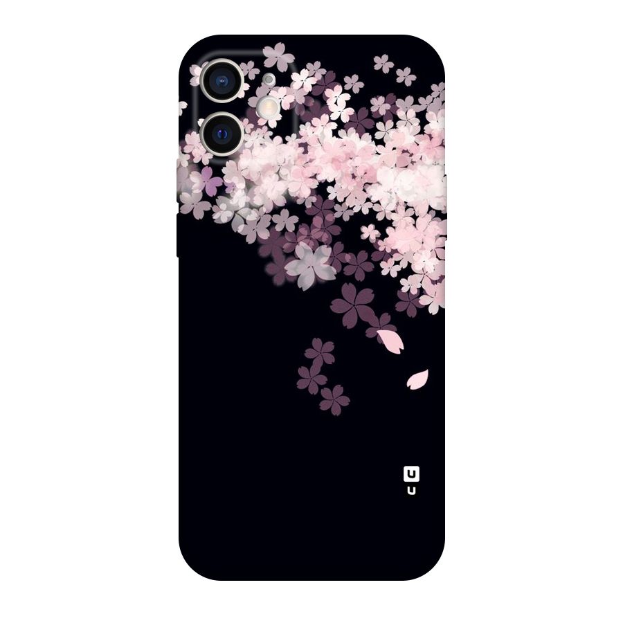 Cherry Flowers Pink Original Polycarbonate Back Case for iPhone 12