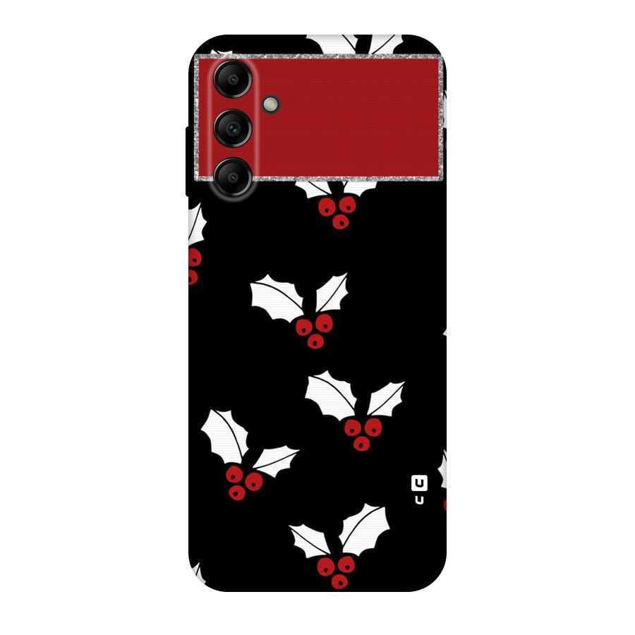 Cherry Leaf Design Original Polycarbonate Back Case for Galaxy A14 5G