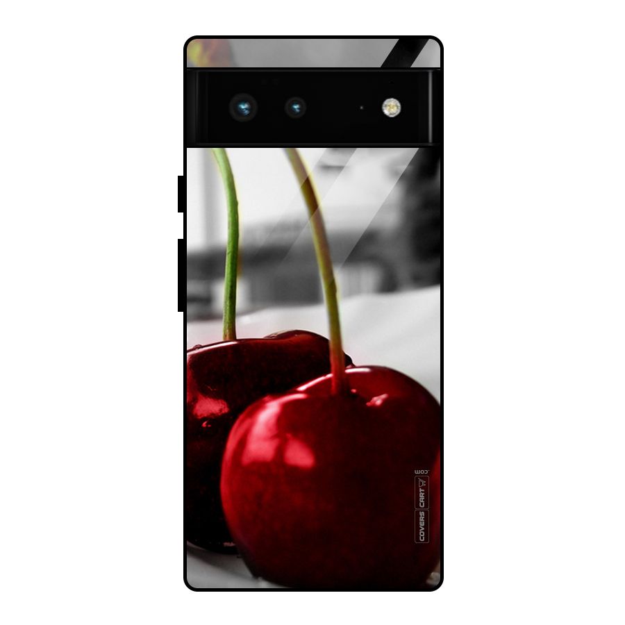 Cherry Photography Glass Back Case for Google Pixel 6
