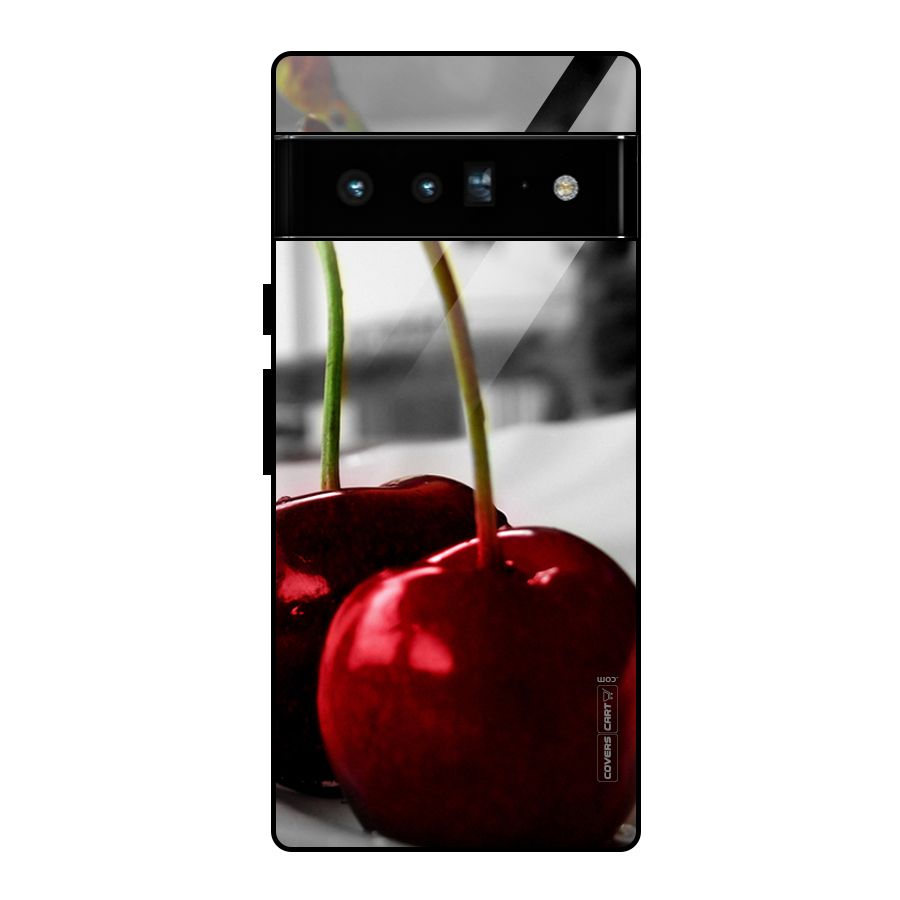 Cherry Photography Glass Back Case for Google Pixel 6 Pro