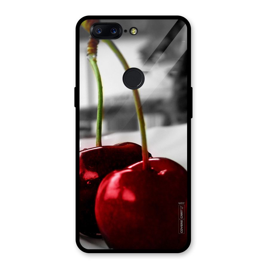Cherry Photography Glass Back Case for OnePlus 5T