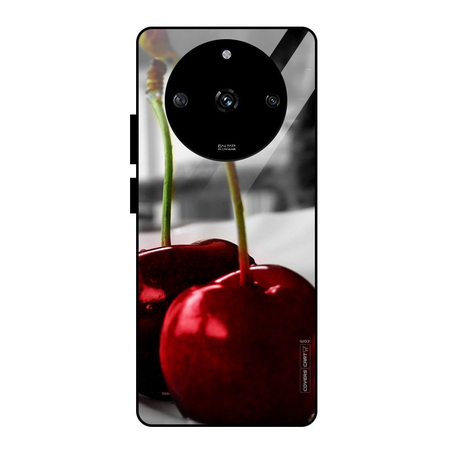 Cherry Photography Glass Back Case for Realme Narzo 60 5G