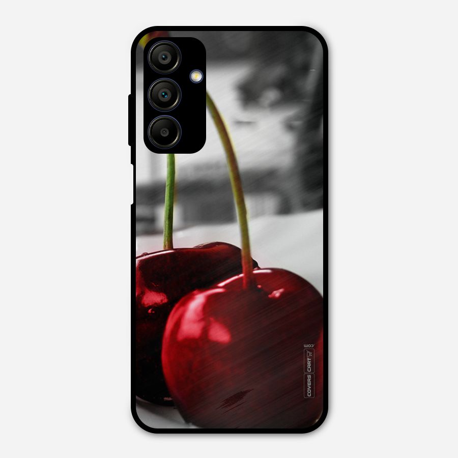 Cherry Photography Metal Back Case for Galaxy A15 5G