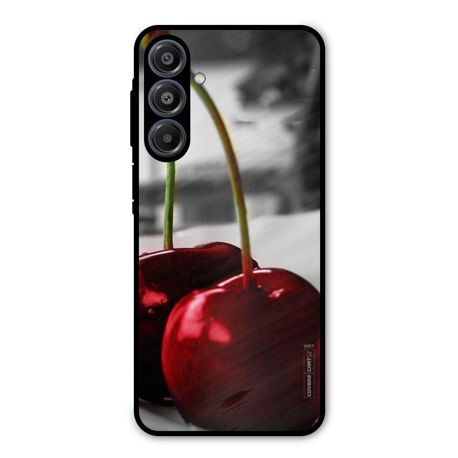 Cherry Photography Metal Back Case for Galaxy A16 5G