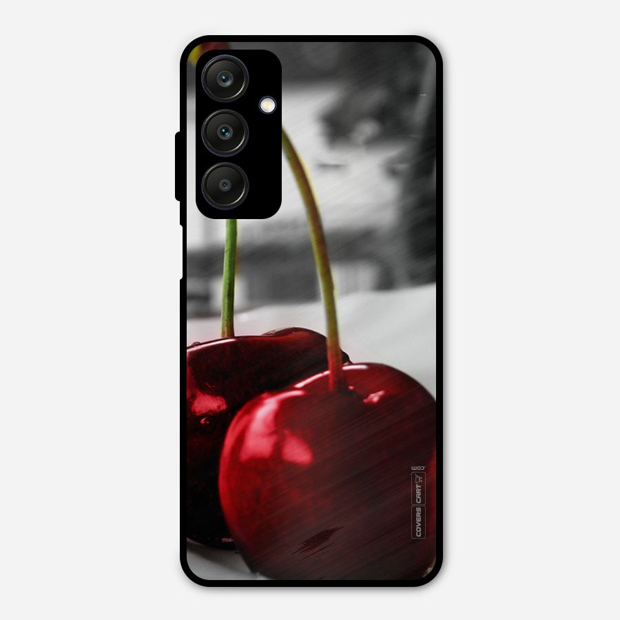 Cherry Photography Metal Back Case for Galaxy A25 5G