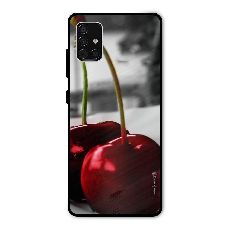 Cherry Photography Metal Back Case for Galaxy A51