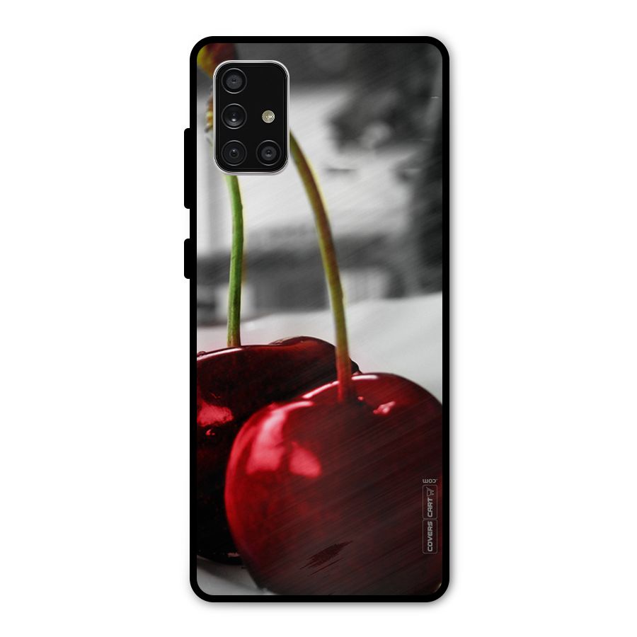 Cherry Photography Metal Back Case for Galaxy A71