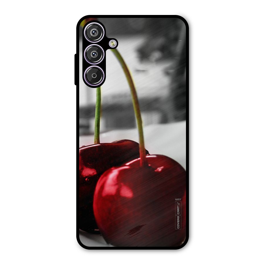 Cherry Photography Metal Back Case for Galaxy M15