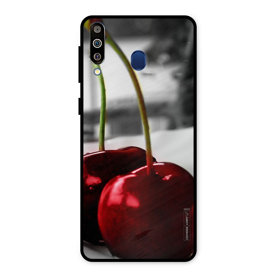 Cherry Photography Metal Back Case for Galaxy M30