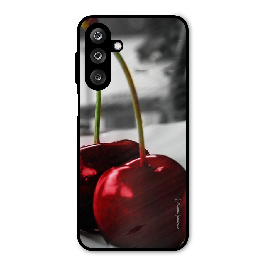 Cherry Photography Metal Back Case for Galaxy M36