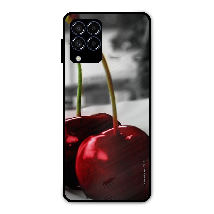 Cherry Photography Metal Back Case for Galaxy M53 5G