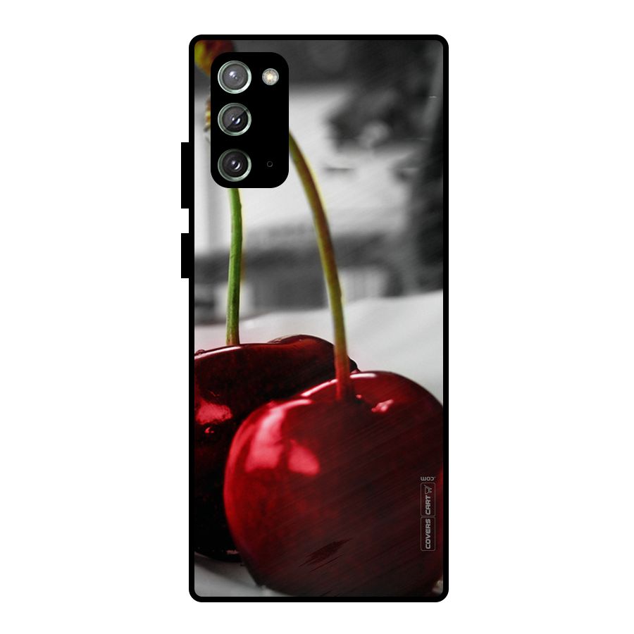 Cherry Photography Metal Back Case for Galaxy Note 20