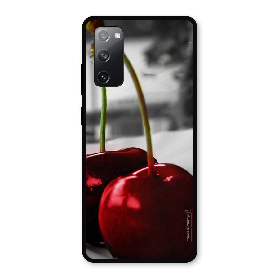 Cherry Photography Metal Back Case for Galaxy S20 FE 5G