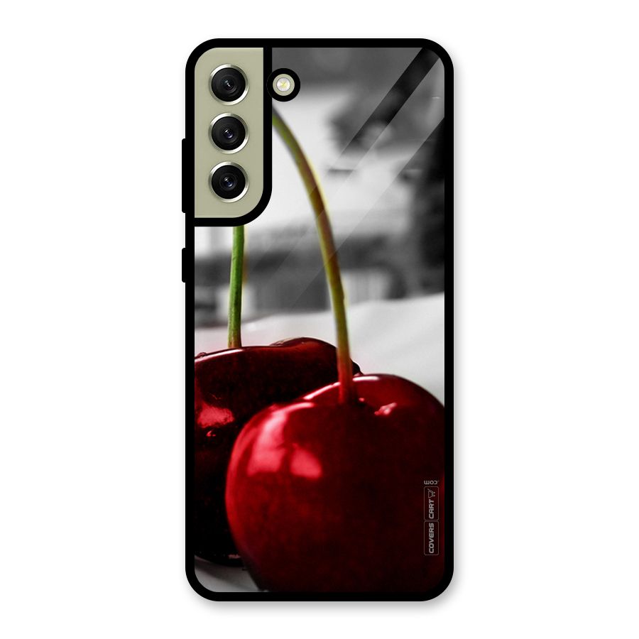 Cherry Photography Metal Back Case for Galaxy S21 FE 5G (2023)