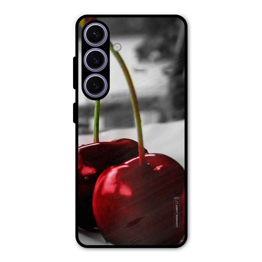 Cherry Photography Metal Back Case for Galaxy S24
