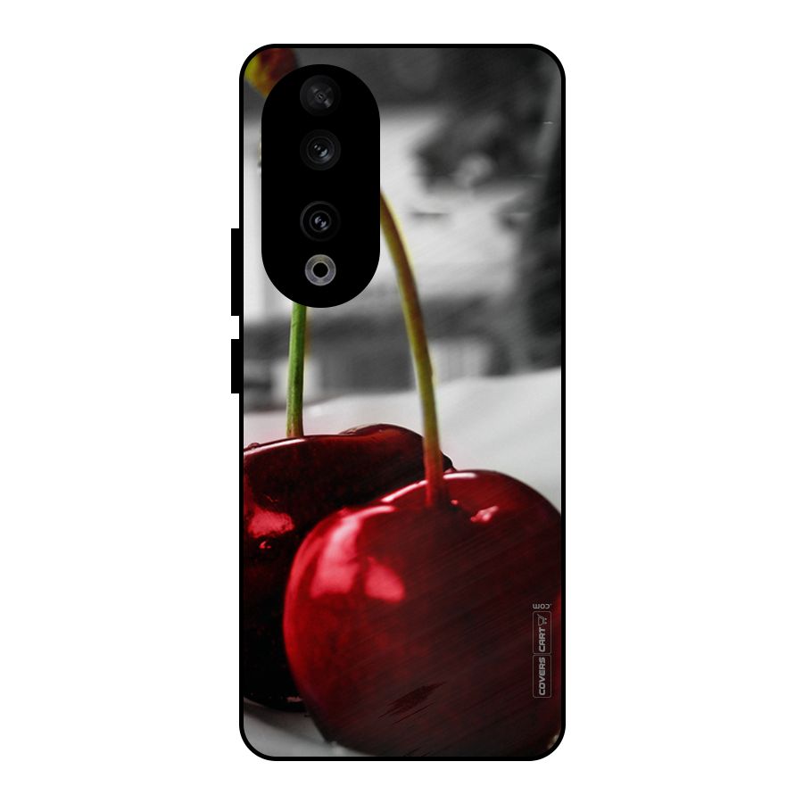 Cherry Photography Metal Back Case for Honor 90