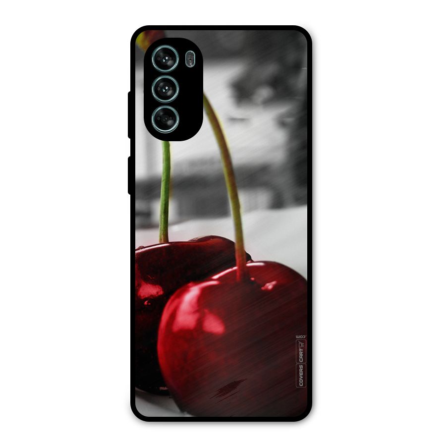 Cherry Photography Metal Back Case for Moto G62